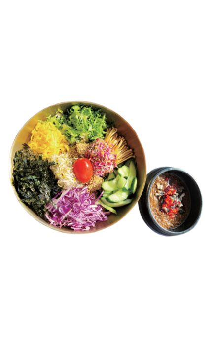 도토리 계절 새싹 비빔밥